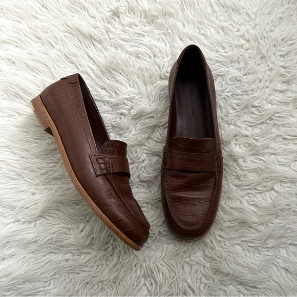 Jenni Kayne | Shoes | Jenni Kayne Croc Embossed Loafer  display picture 3